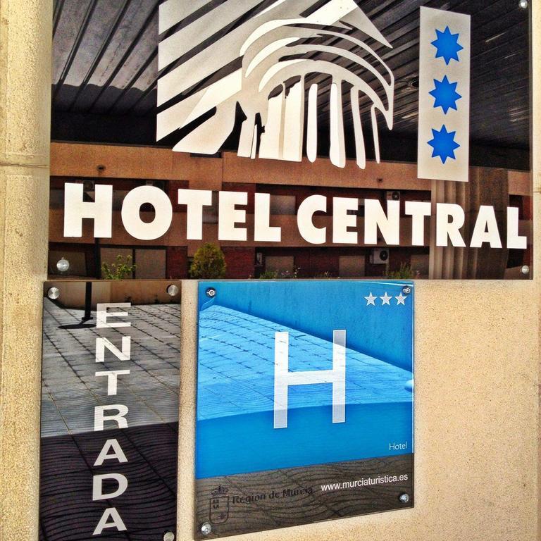 Hotel Central Caravaca Caravaca De La Cruz Zewnętrze zdjęcie